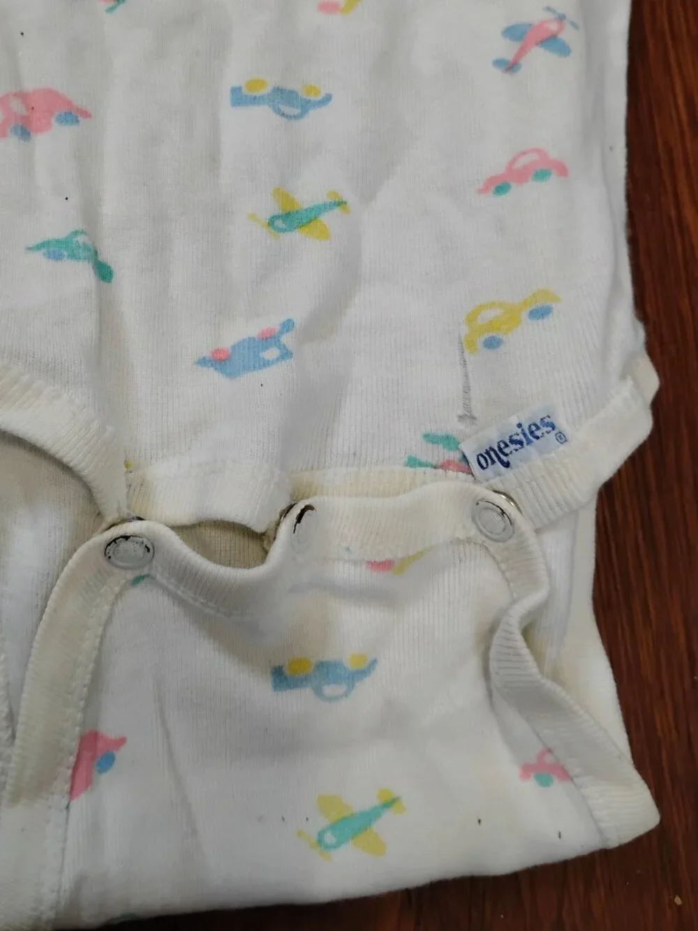 Vintage Gerber Baby Oneita Onesies Lot (6)